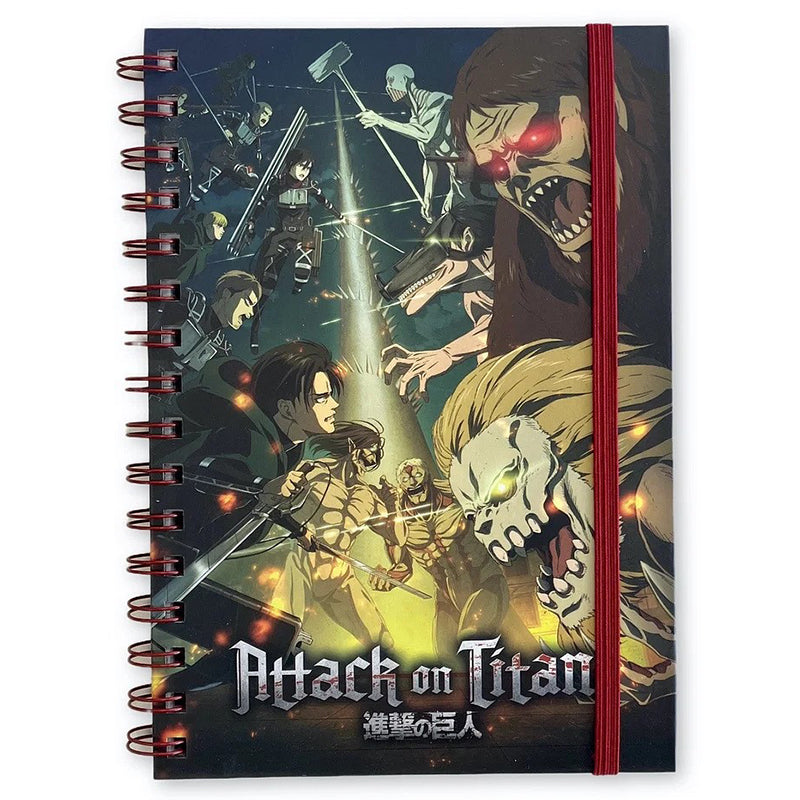 ANTECKNINGSBOK SPIRAL A5 ATTACK ON TITAN
