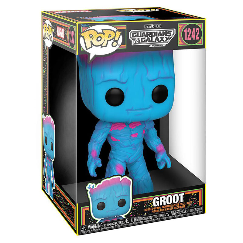 FUNKO POP! SUPER SIZED MARVEL GUARDIANS OF THE GALAXY VOL.3 GROOT BLKLT 1242