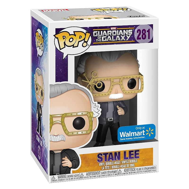 FUNKO POP! MARVEL GUARDIANS OF THE GALAXY STAN LEE WALMART EXCLUSIVE no281