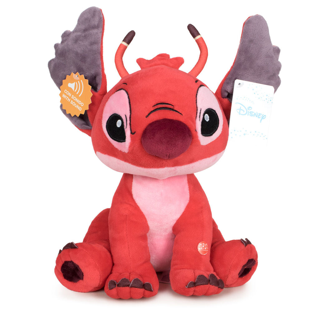 GOSEDJUR DISNEY STITCH LEROY MED LJUD (ENGELSK VERSION) 30cm