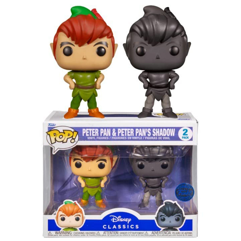 FUNKO POP! DISNEY CLASSICS PETER PAN &#038; PETER PAN´S SHADOW FUNKO SPECIAL EDITION 2-pack