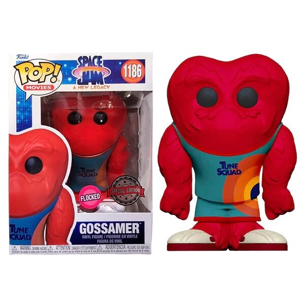 FUNKO POP! MOVIES SPACE JAM A NEW LEGACY GOSSAMER FLOCKED FUNKO SPECIAL EDITION no1186