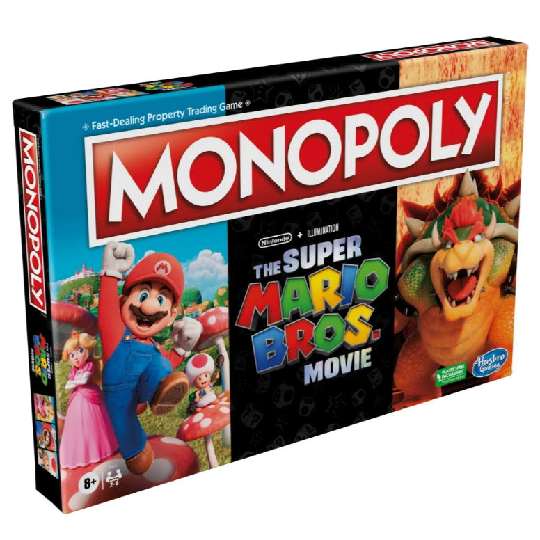 MONOPOL SUPER MARIO THE MOVIE (ENGELSK VERSION) 2