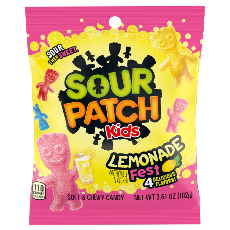 SOUR PATCH KIDS LEMONADE FEST 102g
