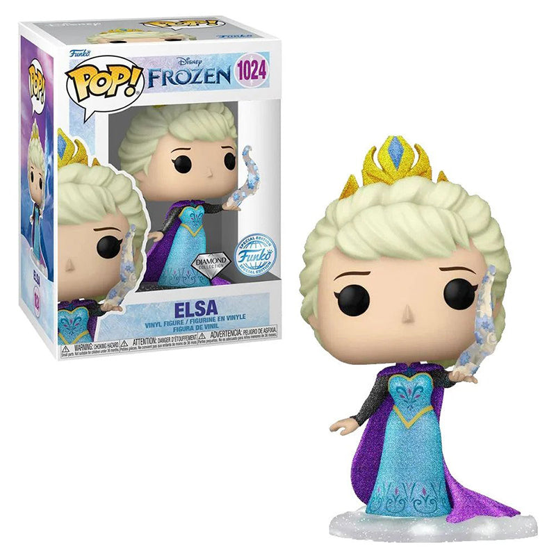FUNKO POP! DISNEY FROZEN ELSA DIAMOND COLLECTION FUNKO SPECIAL EDITION no1024