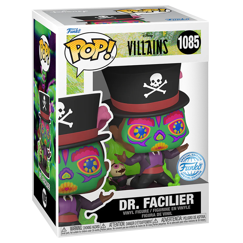 FUNKO POP! DISNEY VILLAINS DR. FACILIER FUNKO SPECIAL EDITION no1085