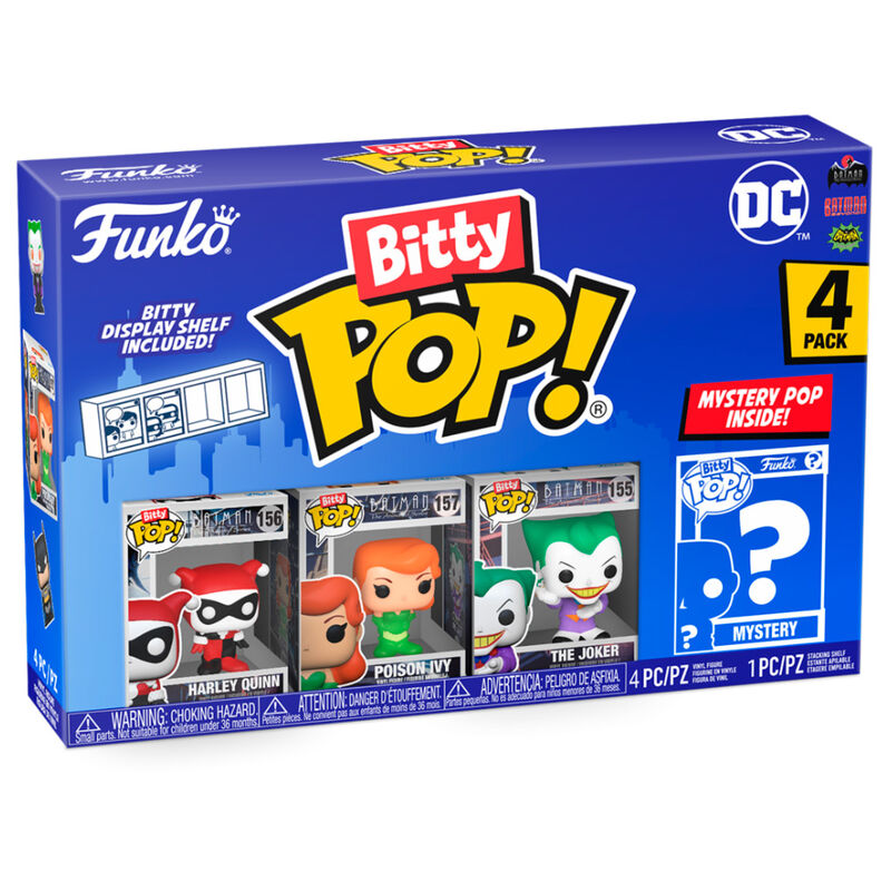 FUNKO BITTY POP! DC COMICS HARLEY QUINN 4-PACK 2,5cm