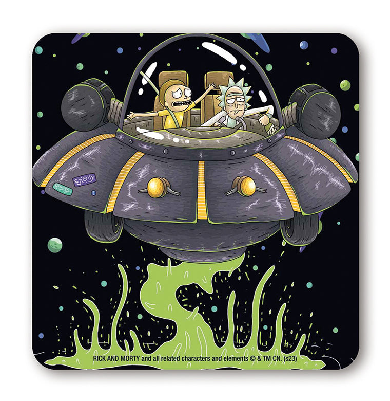 COASTER RICK AND MORTY SPACESHIP