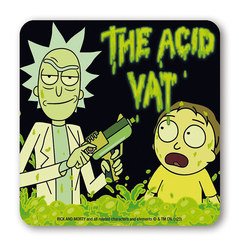 COASTER RICK AND MORTY THE ACID VAT