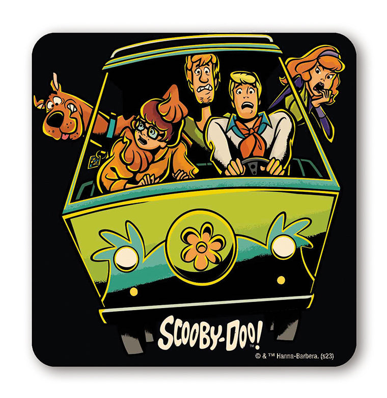 COASTER SCOOBY DOO MYSTERY MACHINE