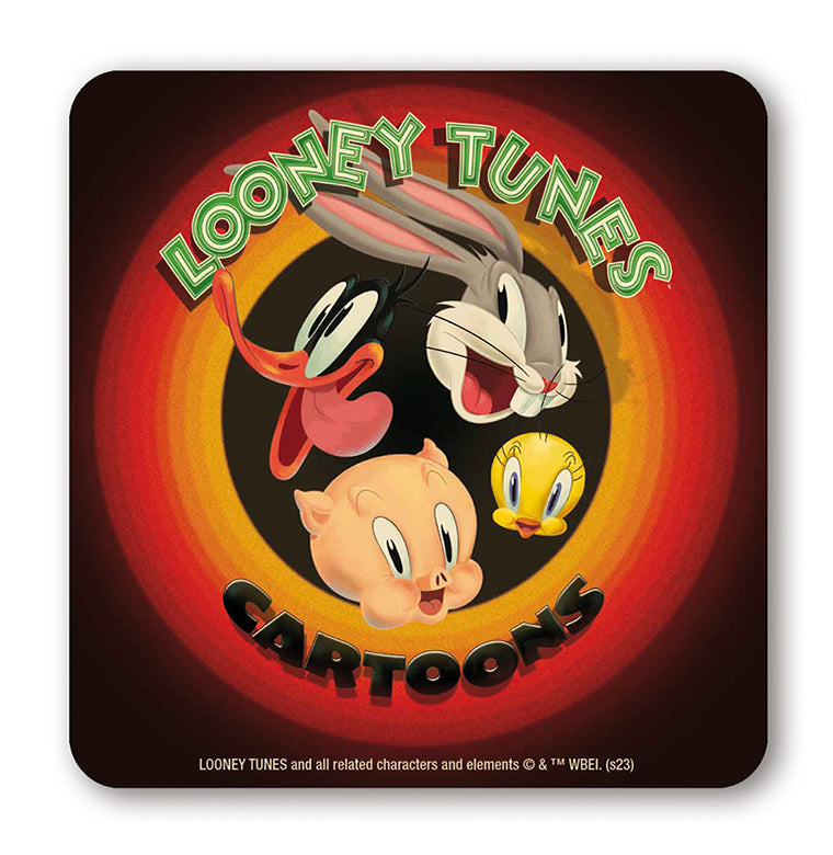 COASTER LOONEY TUNES CARTOONS LOGO