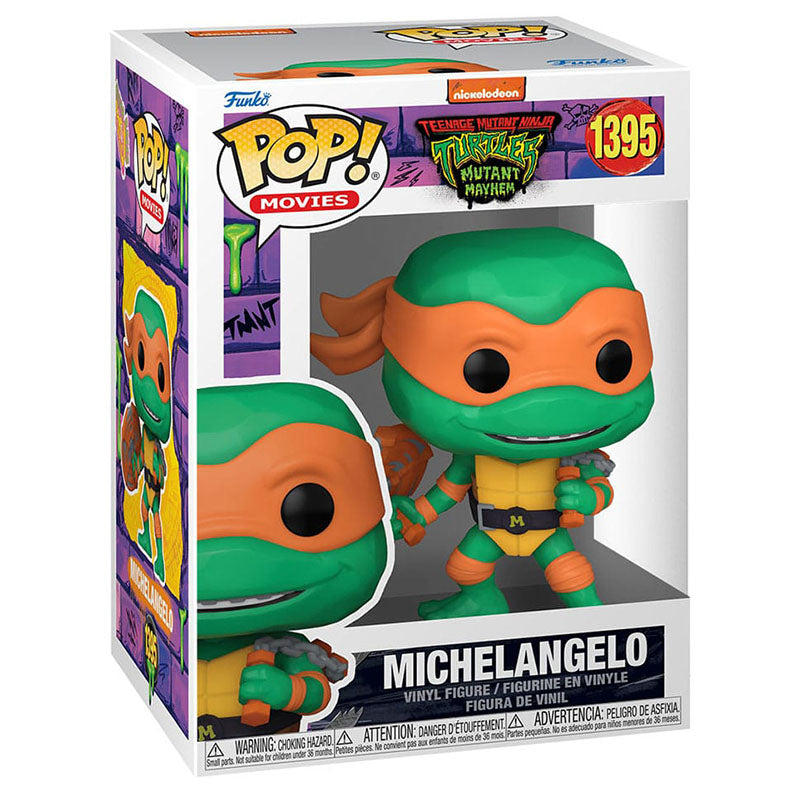 FUNKO POP! MOVIES TEENAGE MUTANT NINJA TURTLES MUTANT MAYHEM MICHELANGELO no1395