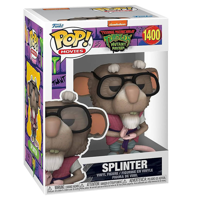 FUNKO POP! MOVIES TEENAGE MUTANT NINJA TURTLES MUTANT MAYHEM SPLINTER no1400