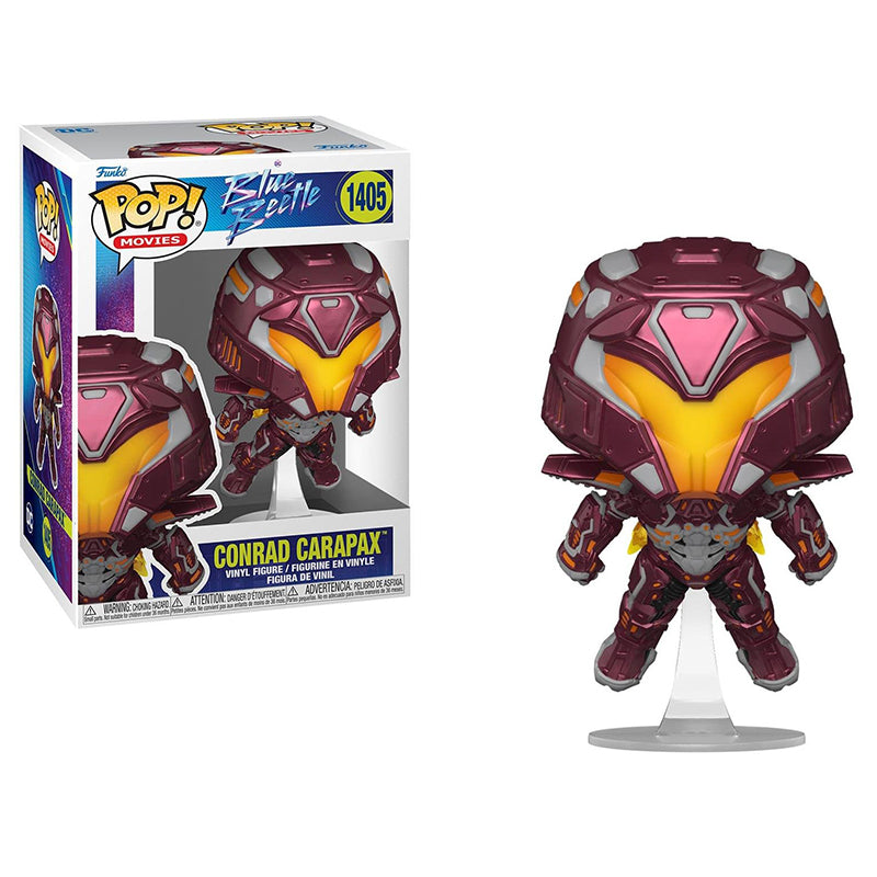 FUNKO POP! MOVIES BLUE BEETLE CONRAD CARAPAX no1405