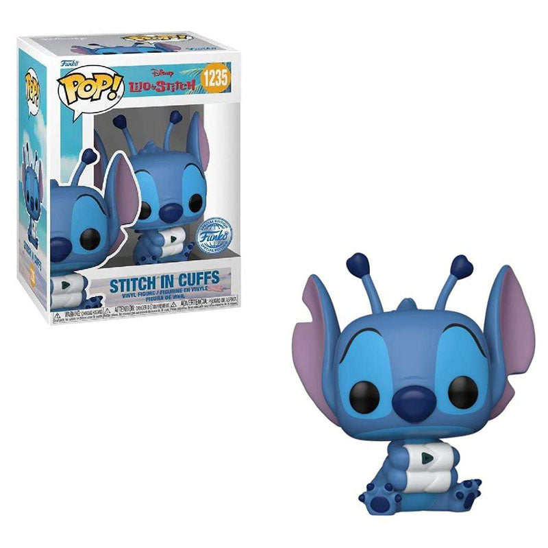FUNKO POP! DISNEY LILO &#038; STITCH STITCH IN CUFFS FUNKO SPECIAL EDITION no1235
