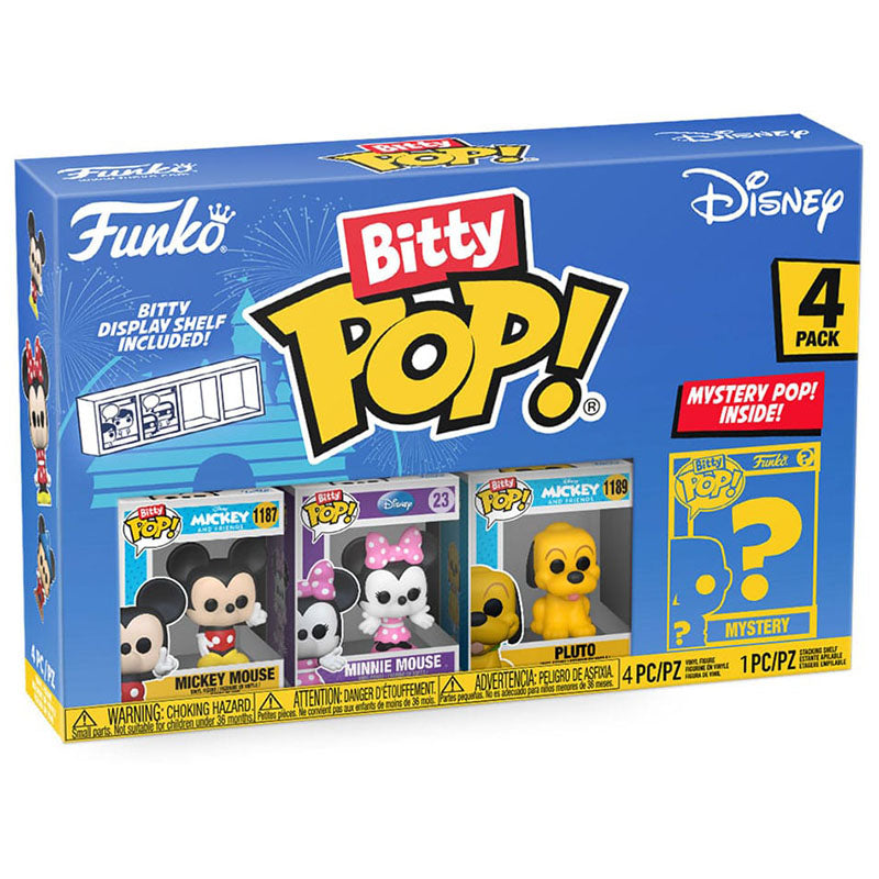 FUNKO BITTY POP! DISNEY MICKEY 4-PACK 2,5cm
