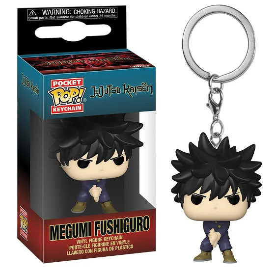 NYCKELRING FUNKO POP! JUJUTSU KAISEN MEGUMI FUSHIGURO