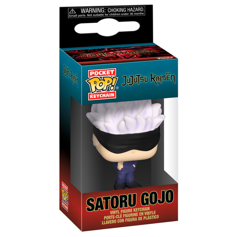 NYCKELRING FUNKO POP! JUJUTSU KAISEN SATORU GOJO