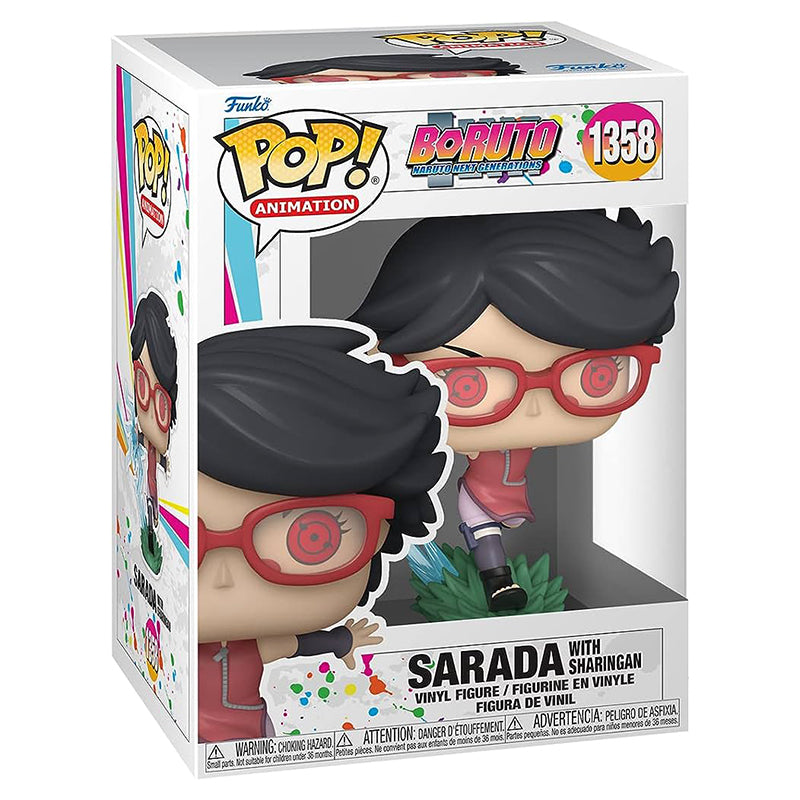 FUNKO POP! ANIMATION BORUTO NARUTO NEXT GENERATIONS SARADA WITH SHARINGAN no1358