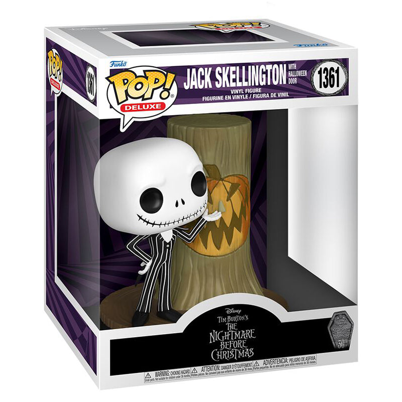 FUNKO POP! DELUXE DISNEY THE NIGHTMARE BEFORE CHRISTMAS JACK SKELLINGTON WITH HALLOWEEN DOOR no1360