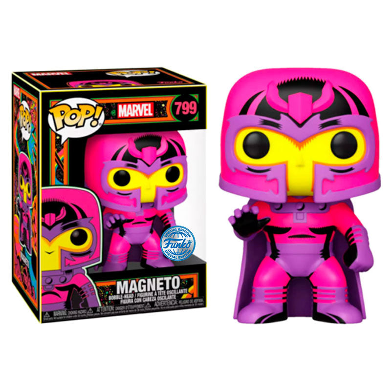 FUNKO POP! MARVEL BLACK LIGHT MAGNETO FUNKO SPECIAL EDITION no799