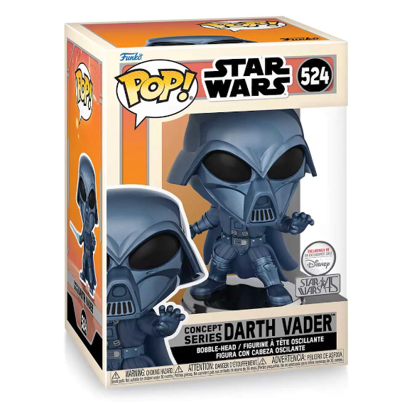 FUNKO POP! STAR WARS CONCEPT SERIES DARTH VADER EXCLUSIVE DISNEY PARKS no524