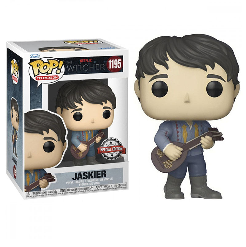 FUNKO POP! TELEVISION NETFLIX THE WITCHER JASKIER BLUE OUTFIT SPECIAL EDITION no1195