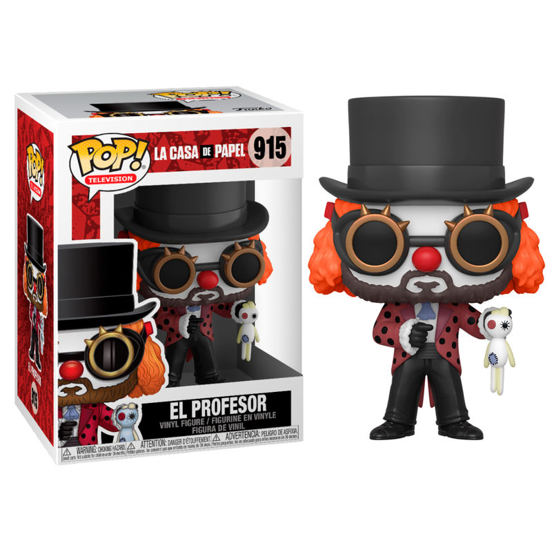 FUNKO POP! TELEVISION LA CASA DE PAPEL EL PROFESOR no915