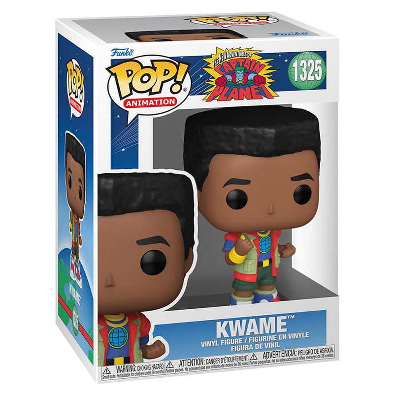 FUNKO POP! ANIMATION CAPTAIN PLANET KWAME no1325