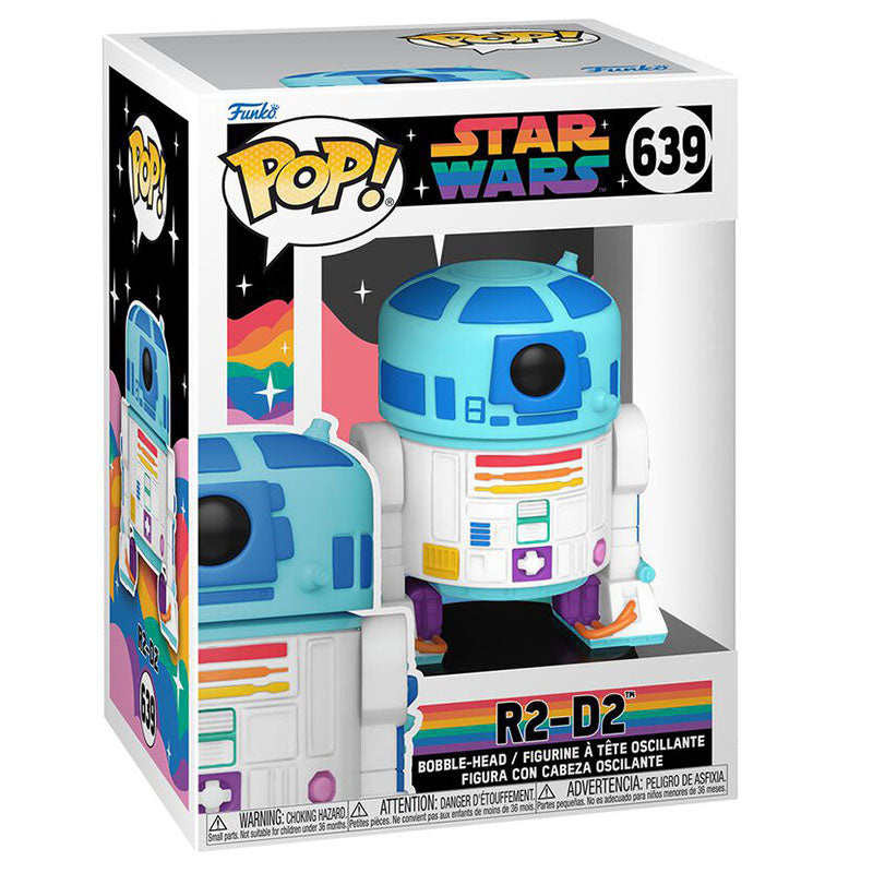 FUNKO POP! STAR WARS R2-D2 PRIDE no639