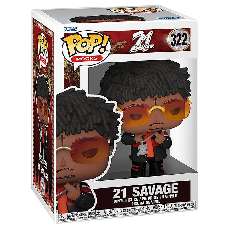 FUNKO POP! ROCKS 21 SAVAGE no322
