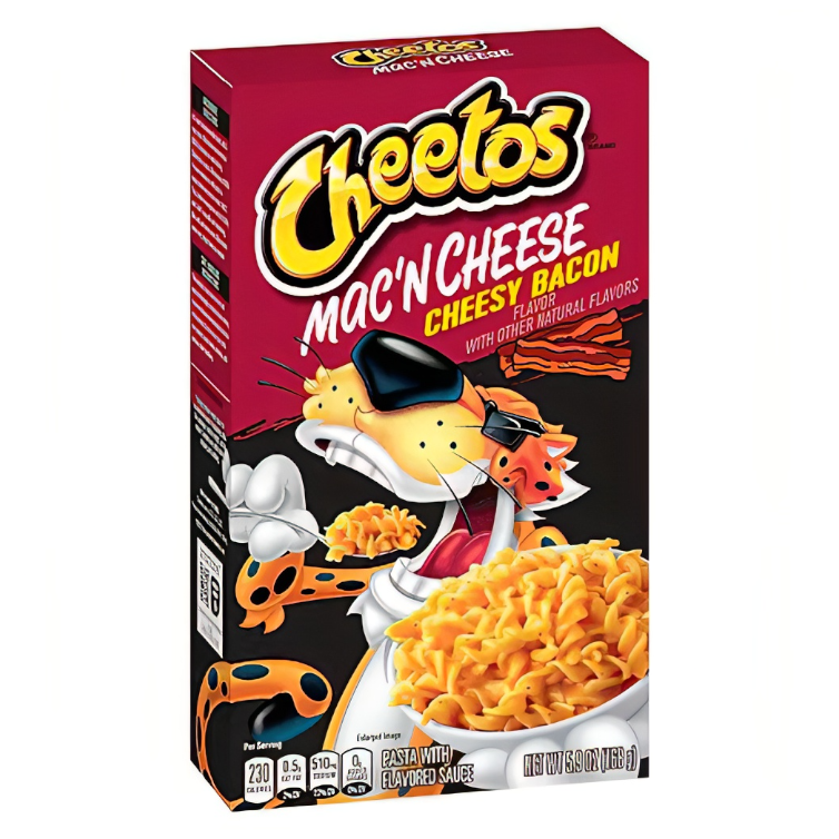 FRITO LAY CHEETOS MAC’N CHEESE CHEESY BACON 170g