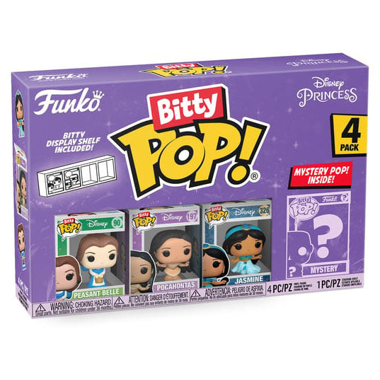 FUNKO BITTY POP! DISNEY PEASANT BELLE 4-PACK 2,5cm