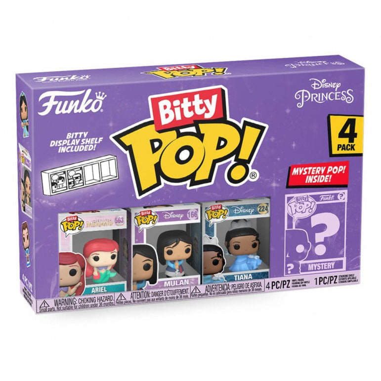 FUNKO BITTY POP! DISNEY ARIEL 4-PACK 2,5cm