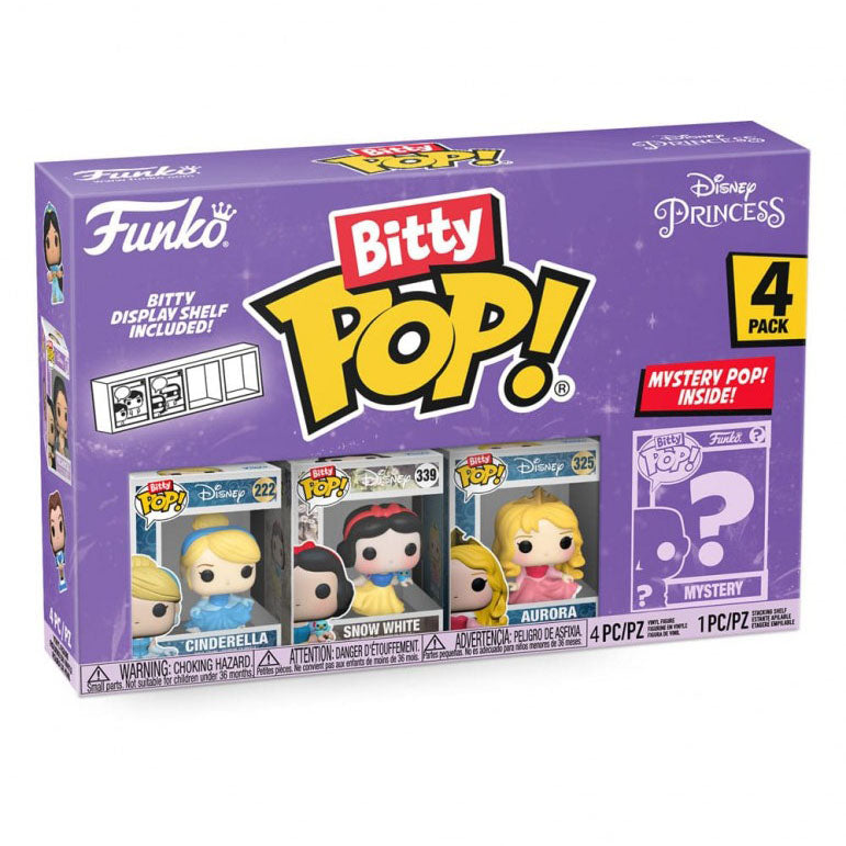 FUNKO BITTY POP! DISNEY CINDERELLA 4-PACK 2,5cm