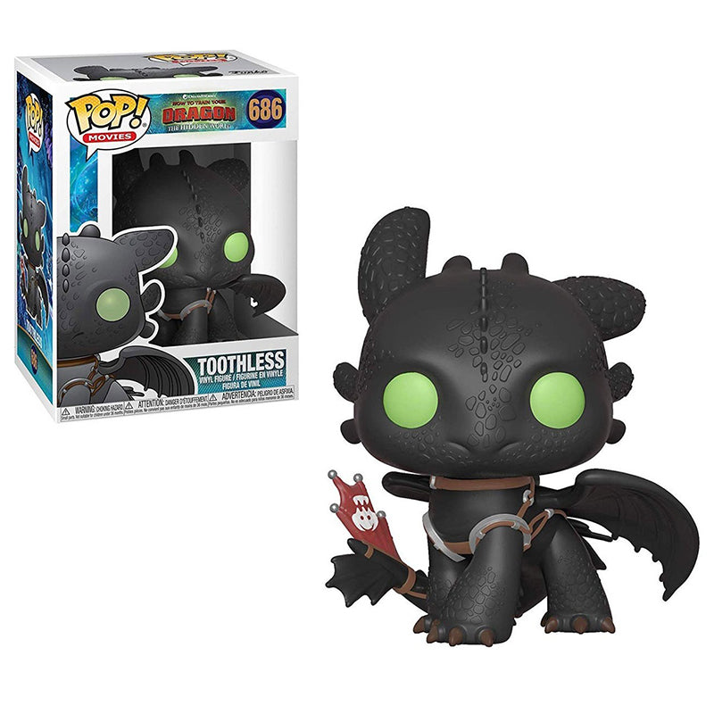 POP! MOVIES HOW TO TRAIN YOUR DRAGON THE HIDDEN WORLD TOOTHLESS no686