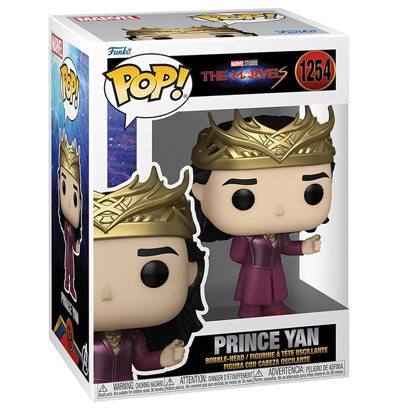 FUNKO POP! MARVEL THE MARVELS PRINCE YAN no1254