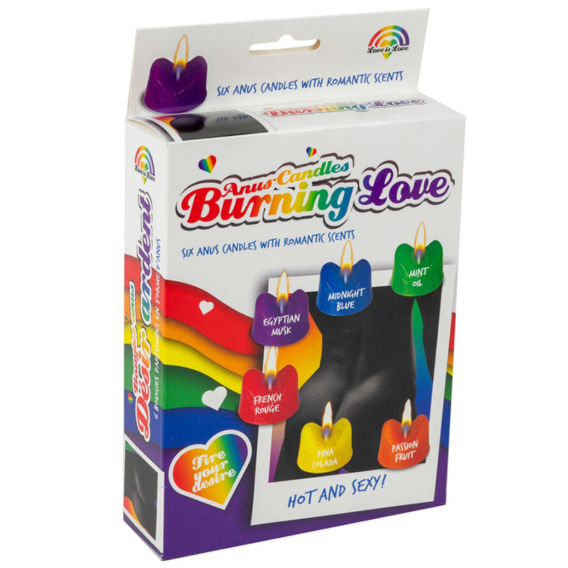 ANUS CANDLES BURNING LOVE