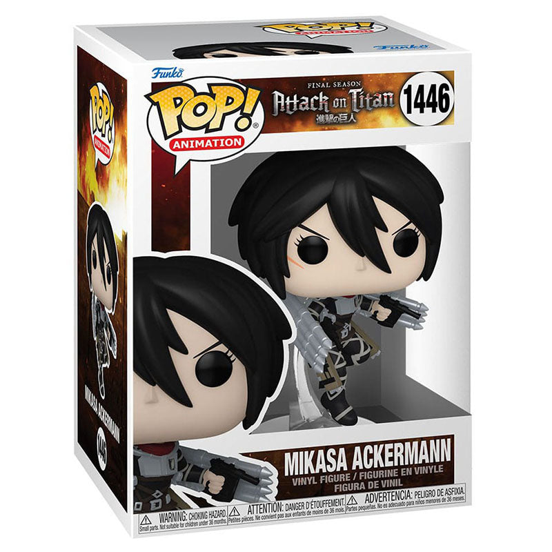 FUNKO POP! ANIMATION ATTACK ON TITAN FINAL SEASON MIKASA ACKERMANN no1446