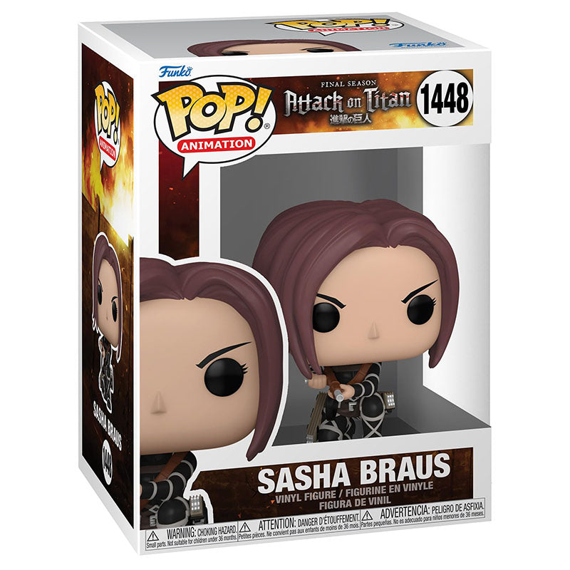 FUNKO POP! ANIMATION ATTACK ON TITAN FINAL SEASON SASHA BRAUS no1448