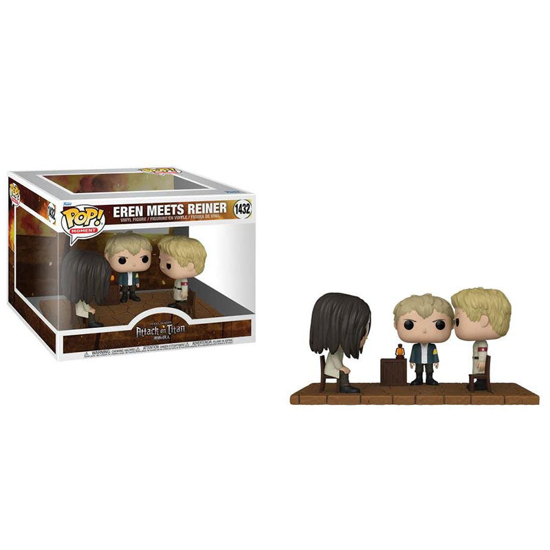FUNKO POP! MOMENT ANIMATION ATTACK ON TITAN FINAL SEASON EREN MEETS REINER no1432