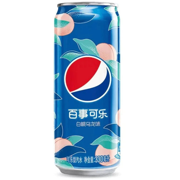 PEPSI WHITE PEACH 330ml