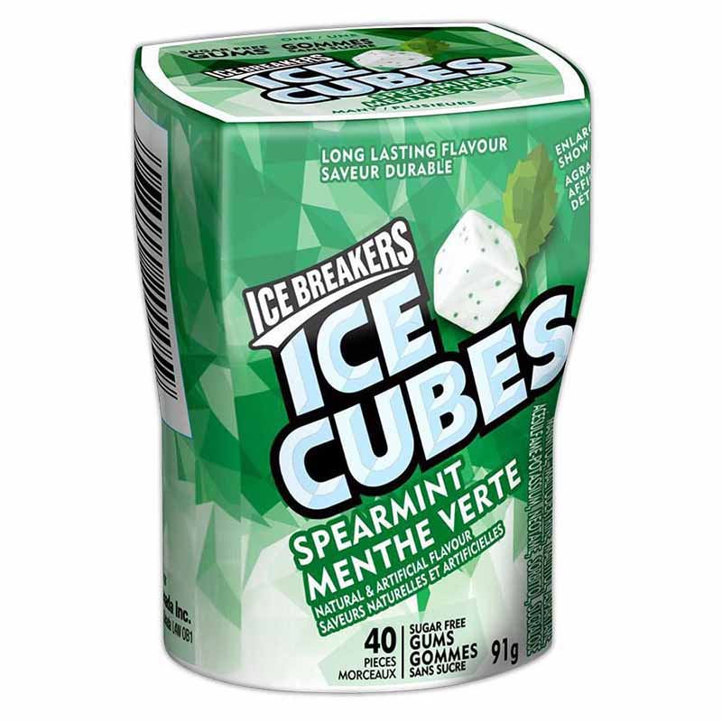 ICE BREAKERS ICE CUBES SPEARMINT 40ct
