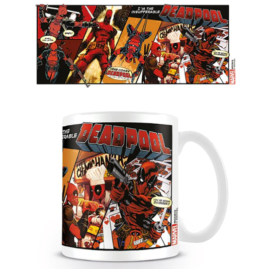 MUG DEADPOOL COMIC INSUFFERABLE