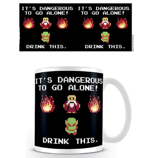MUG THE LEGEND OF ZELDA DRINK THIS