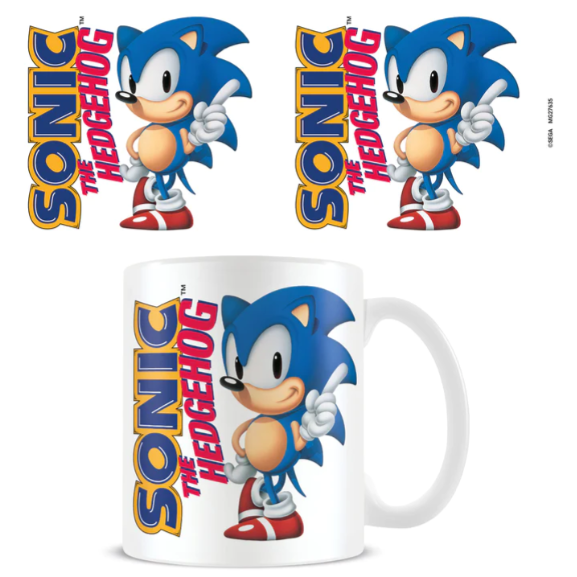 MUG SONIC THE HEDGEHOG CLASSIC GAMING ICON