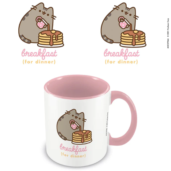 MUG PUSHEEN BREAKFAST PINK