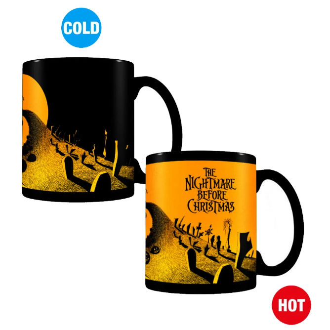 MUG HEAT CHANGE NIGHTMARE BEFORE CHRISTMAS