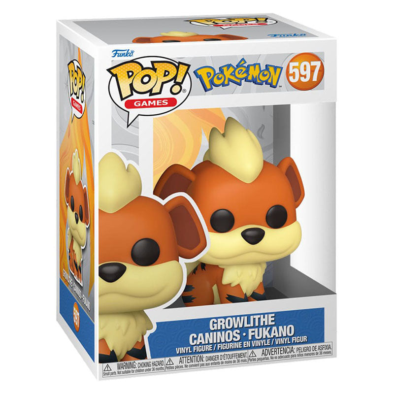 FUNKO POP! GAMES POKÉMON GROWLITHE no597