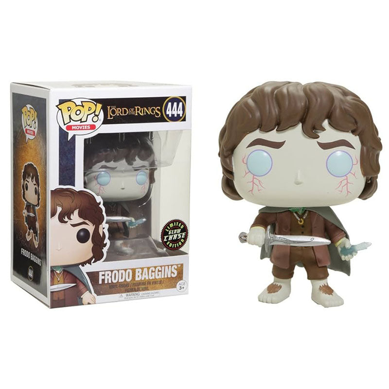 FUNKO POP! MOVIES THE LORD OF THE RINGS FRODO BAGGINS LIMITED GLOW CHASE EDITION no444